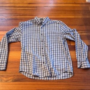 J.Crew Homespun Blue Plaid Shirt